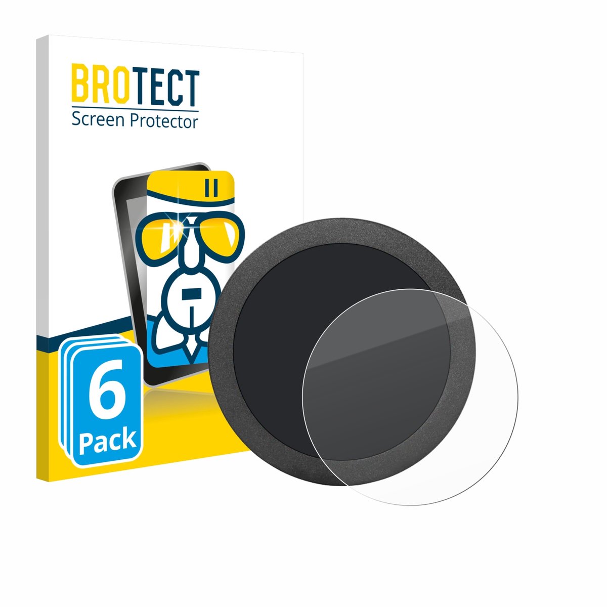 Screenprotector 6 Stuks voor Elecrow Display 2.8" Beschermglas transparant