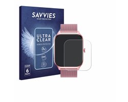 Savvies - Screenprotector voor Kalinco P125 1.85" - Folie Beschermfolie transparant 6 Stuks