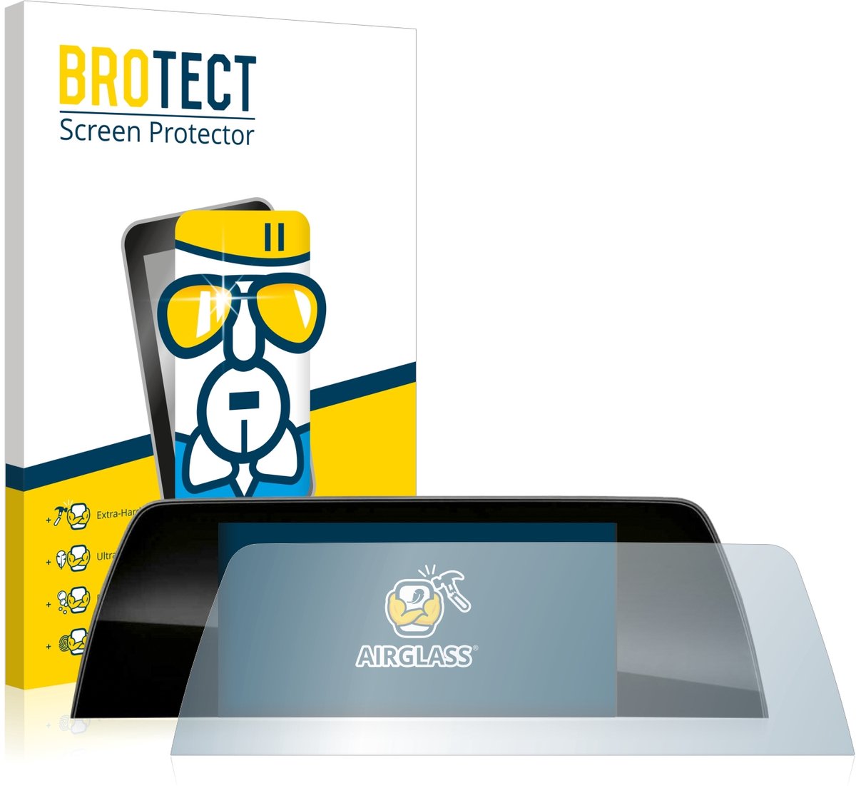 Screenprotector voor BMW 1 F20 2018 Business 6.5" Beschermglas transparant