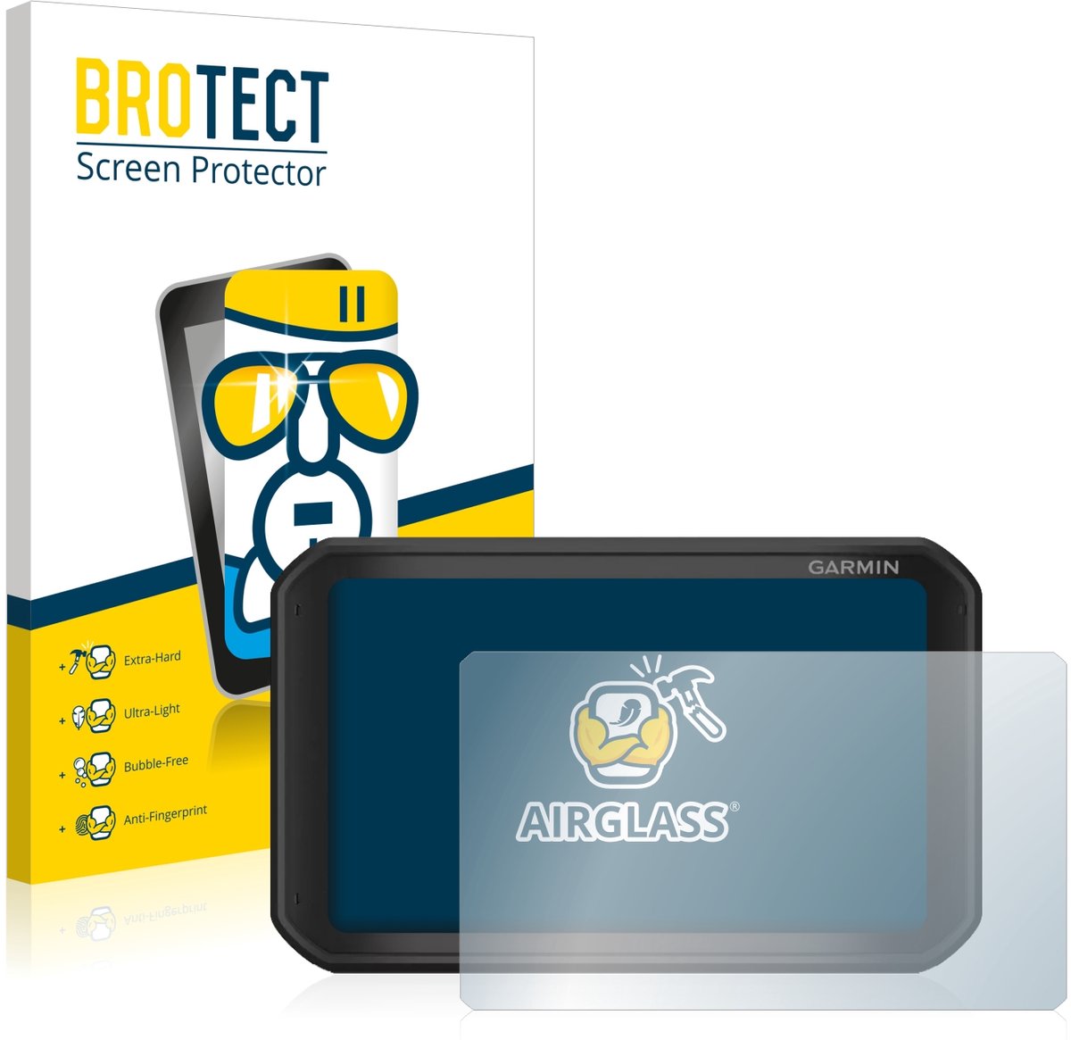 Screenprotector voor Garmin Catalyst Beschermglas transparant
