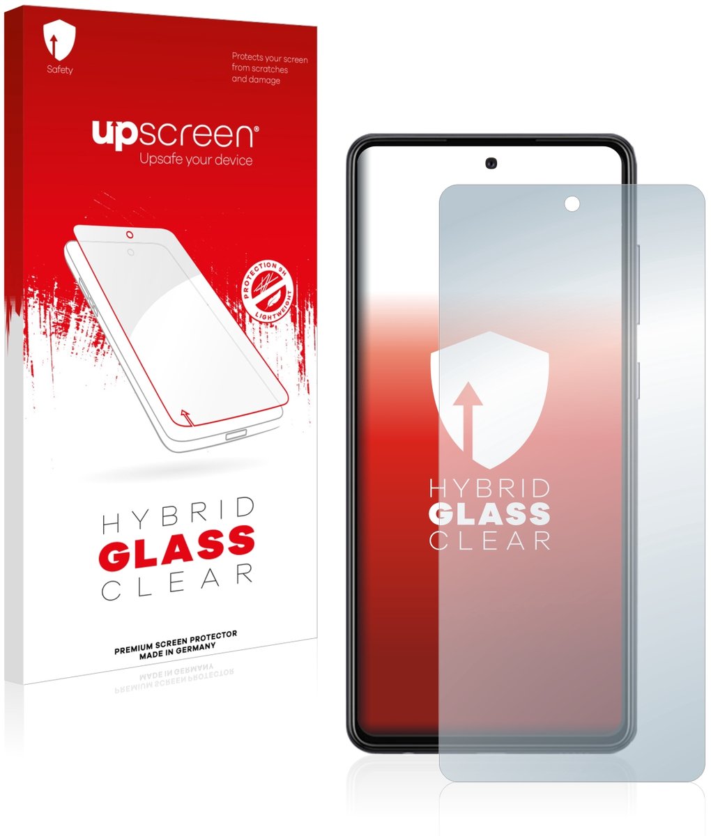 upscreen - Screenprotector voor Samsung Galaxy A72 / 5G - Folie Beschermfolie Beschermglas transparant