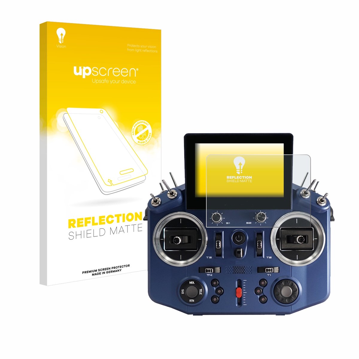 upscreen - Screenprotector voor FrSky Horus X20 - Folie Beschermfolie anti glare matte