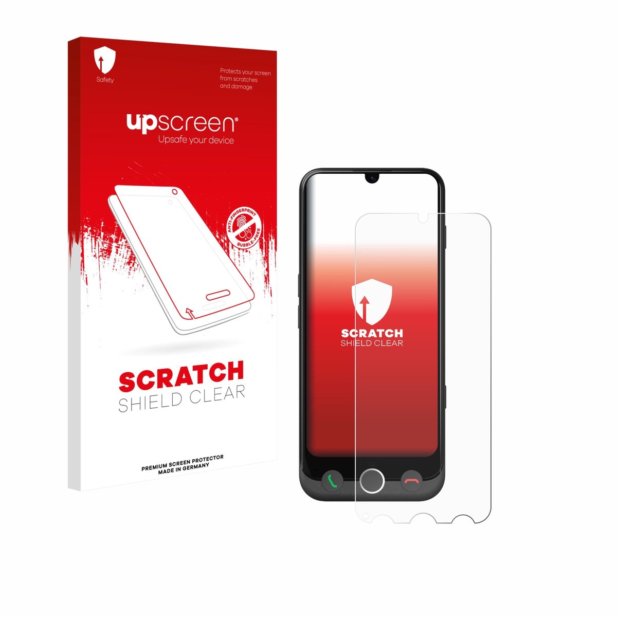 upscreen - Screenprotector voor Doro Aurora A30 - Folie Beschermfolie transparant