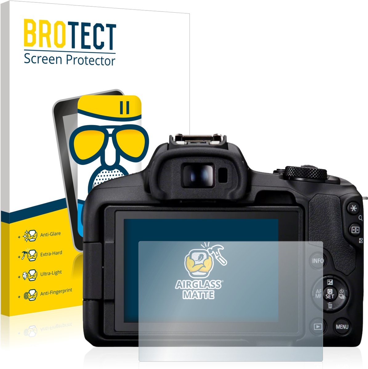 BROTECT - Screenprotector voor Canon EOS R50 - Folie Beschermfolie Beschermglas matte