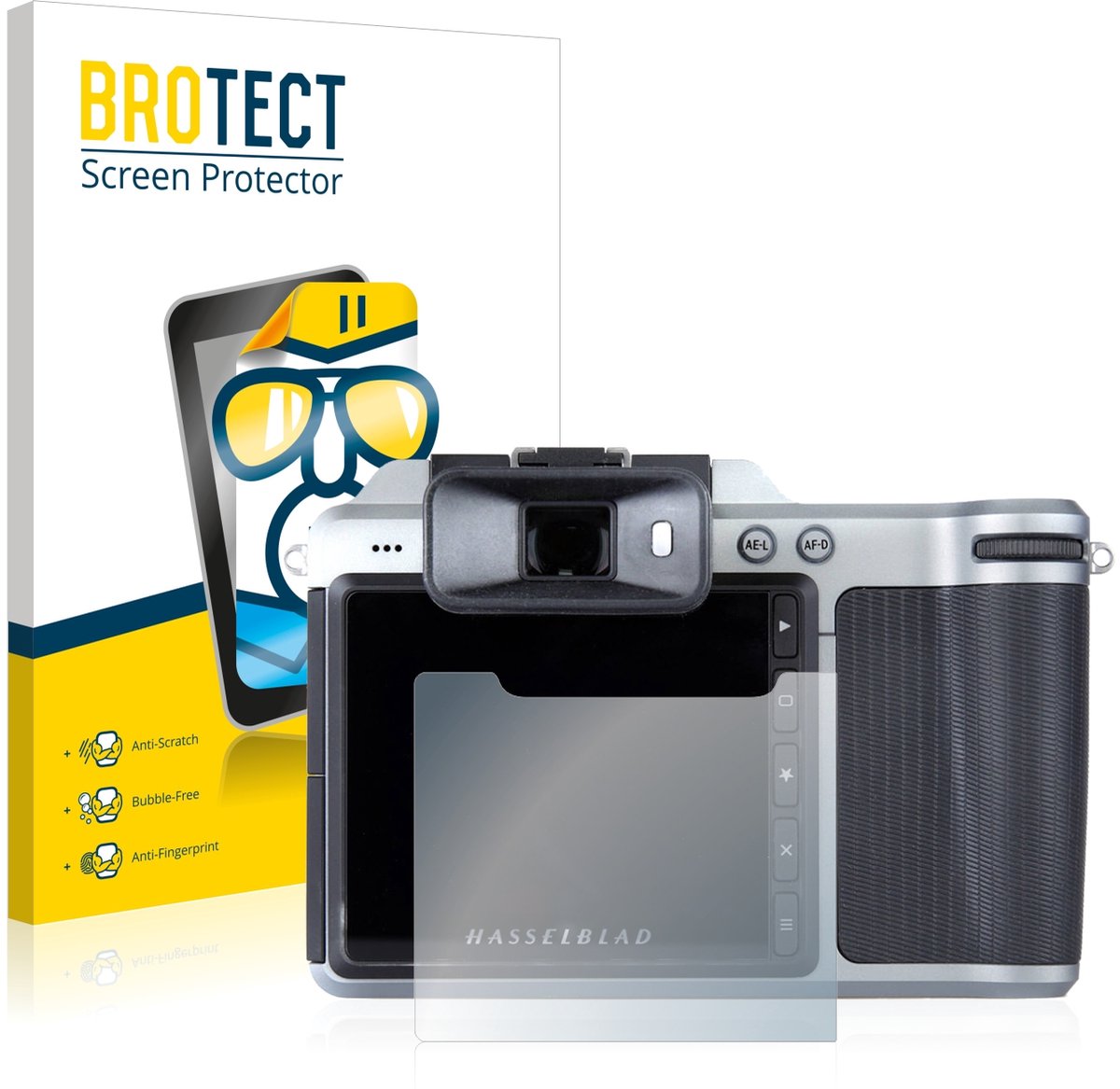 BROTECT - Screenprotector voor Hasselblad X1D-50c - Folie Beschermfolie transparant 2 Stuks