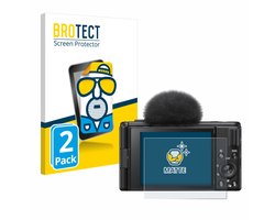 BROTECT - Screenprotector voor Sony ZV-1F - Folie Beschermfolie matte 2 Stuks
