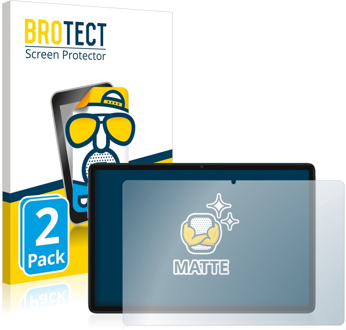 BROTECT - Screenprotector voor Teclast P30s - Folie Beschermfolie matte 2 Stuks