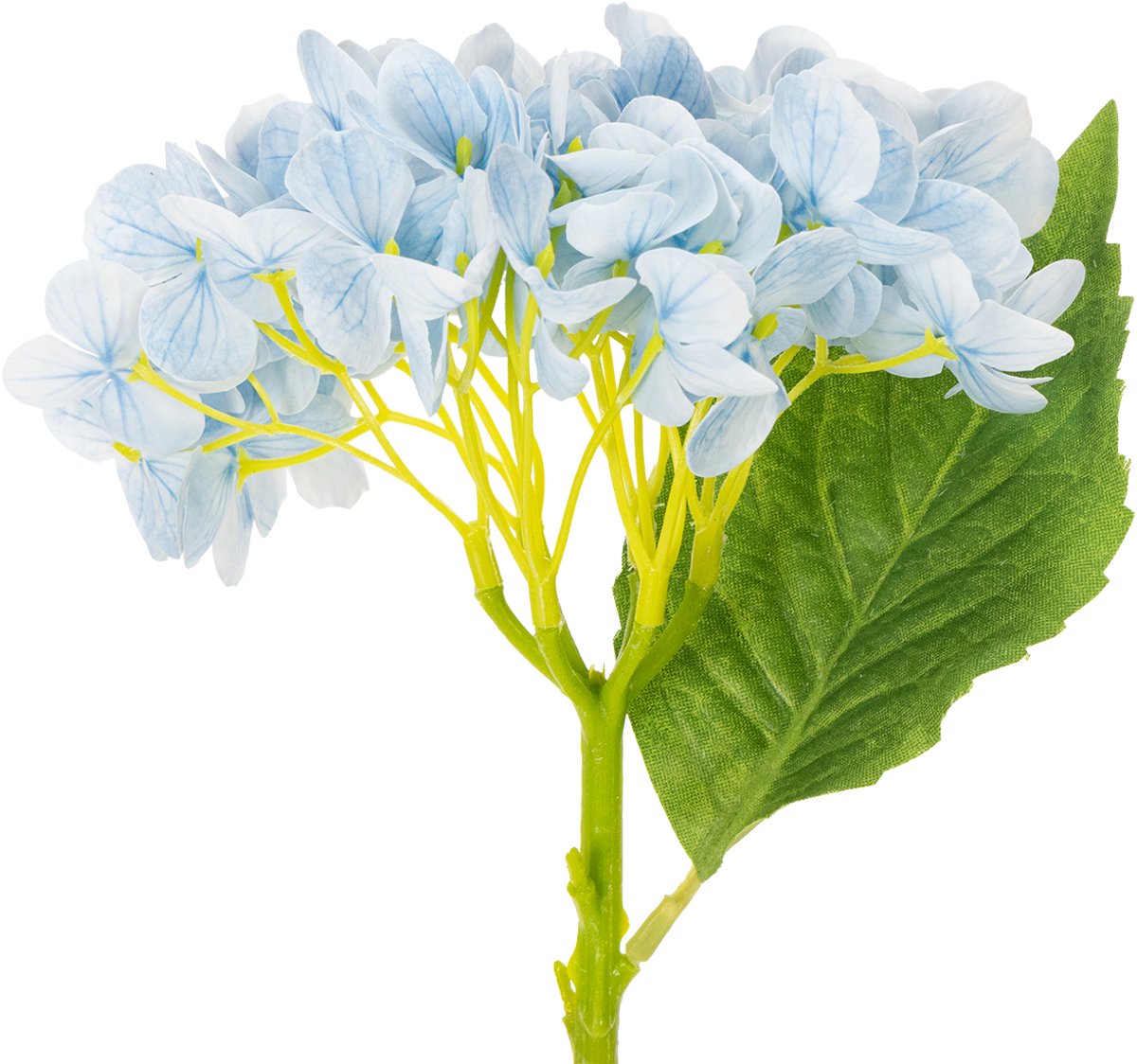 Viana Kunstmatige hortensia's, levensecht ontwerp, voor woonkamerdecoratie blauw