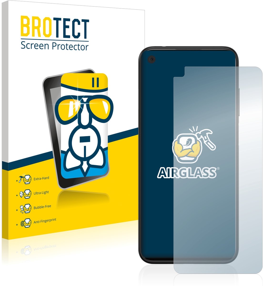 Screenprotector voor HTC Desire 22 Pro Beschermglas transparant