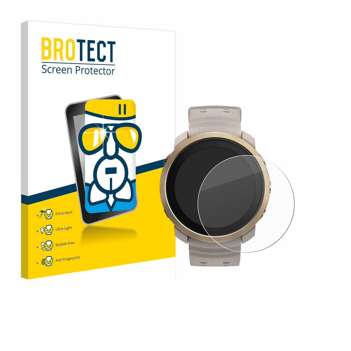 Screenprotector voor Polar Vantage M3 Beschermglas transparant