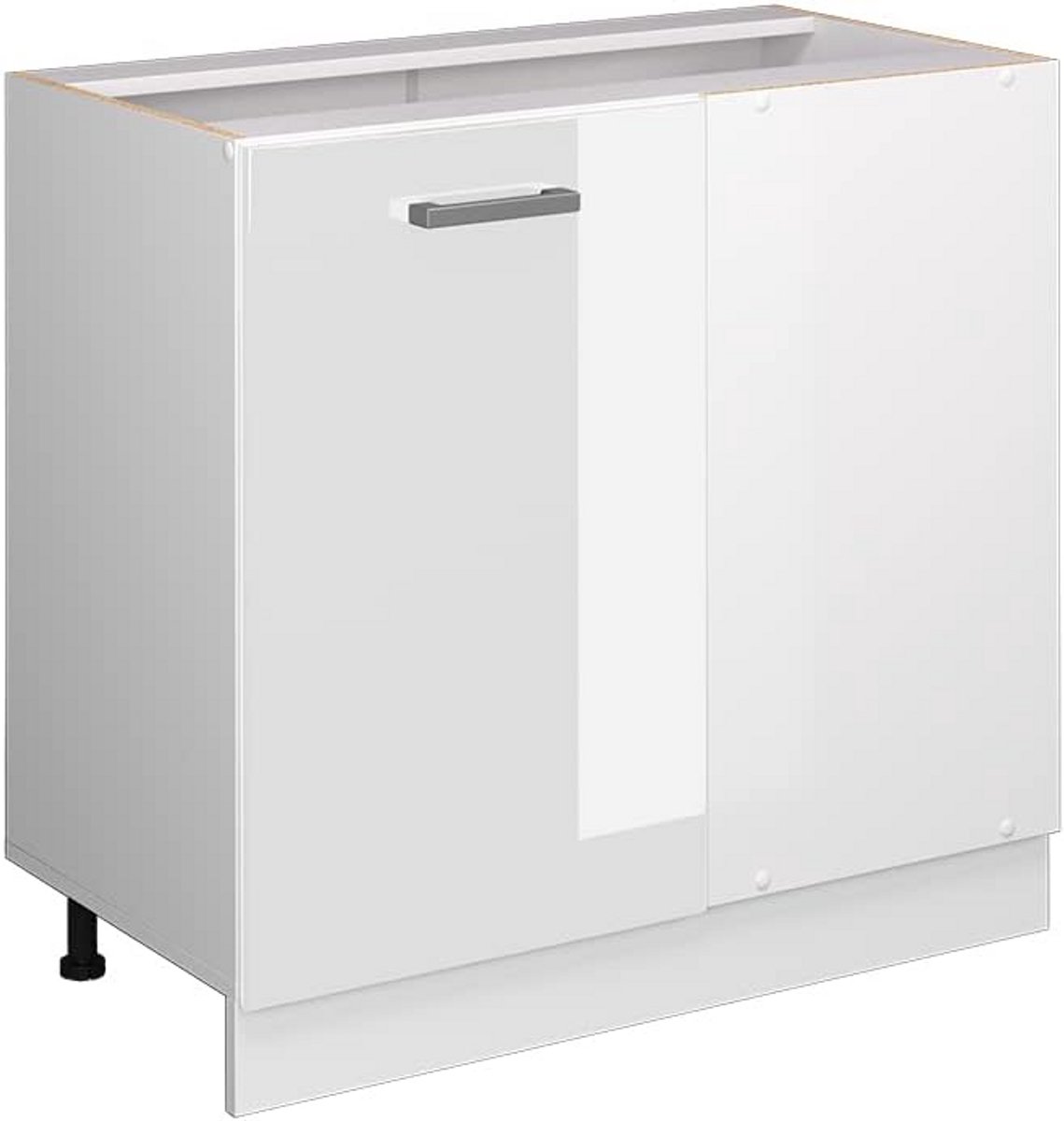 Moderne Hoekonderkast Keuken 86 cm Wit Hoogglans - Flexibel Modulair Systeem