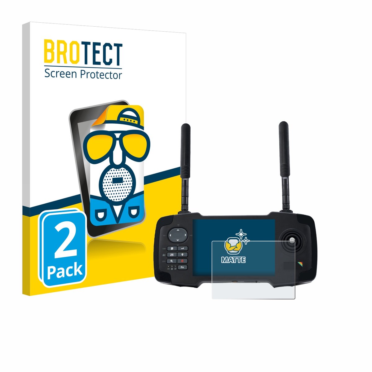 BROTECT - Screenprotector voor Toslon XR500 - Folie Beschermfolie matte 2 Stuks