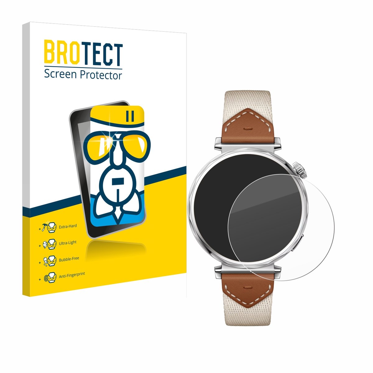 Screenprotector voor Huawei Watch GT 5 (41 mm) Beschermglas transparant