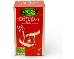 Infusie zuivert zuiverende T en detox Bio 20 Infusie theezakjes|Infusion purifies depurative T and detox Bio 20 infusion bags|Infusion purifiante dépurative T et détox Bio 20 sachets infuseurs
