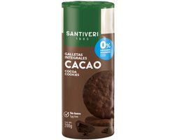 Cacao-spijsverteringskoekjes 200 g|Digestive Cocoa Cookies 200 g|Biscuits digestifs au cacao 200 g