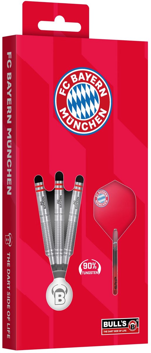 BULL'S FC Bayern München 90% - Soft Tip Darts van Bull's — afbeelding 2