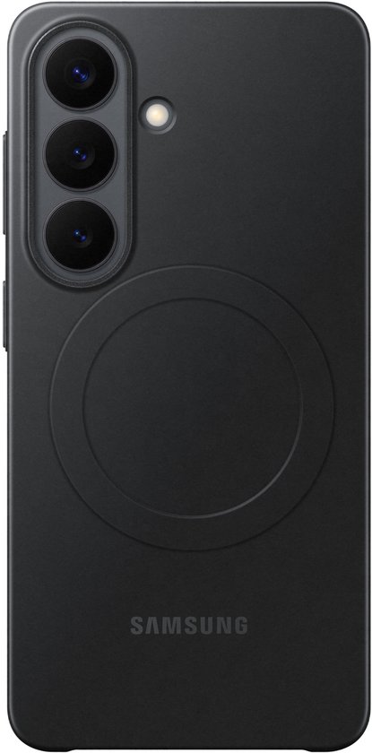 Samsung Galaxy S26 Hoesje Slim Magnet Case Zwart Siliconen Schokbestendig Lichtgewicht Bescherming