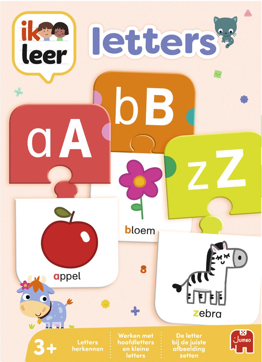 Jumbo - Ik Leer - Letters - Educatief spel - Vanaf 3 jaar — afbeelding 2