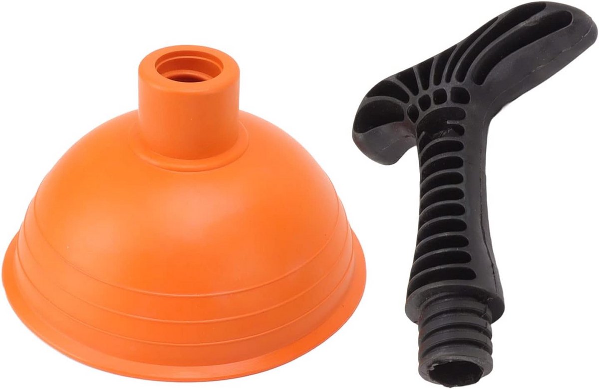 Kleine Toiletontstopper met Ergonomische Handgreep voor Afvoer, Wastafel en Bad