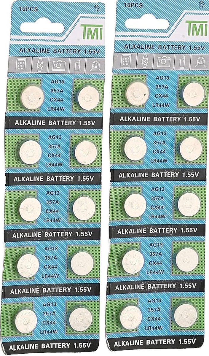 Vervangende Knoopcelbatterijen 10 stuks voor Elektronica