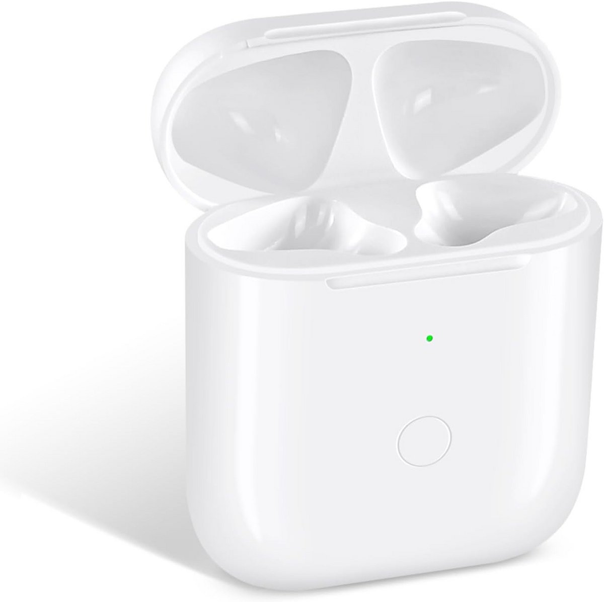 Draadloze Oplaadcase en Sync Knop voor Draadloze Oordopjes Generatie 1 en 2