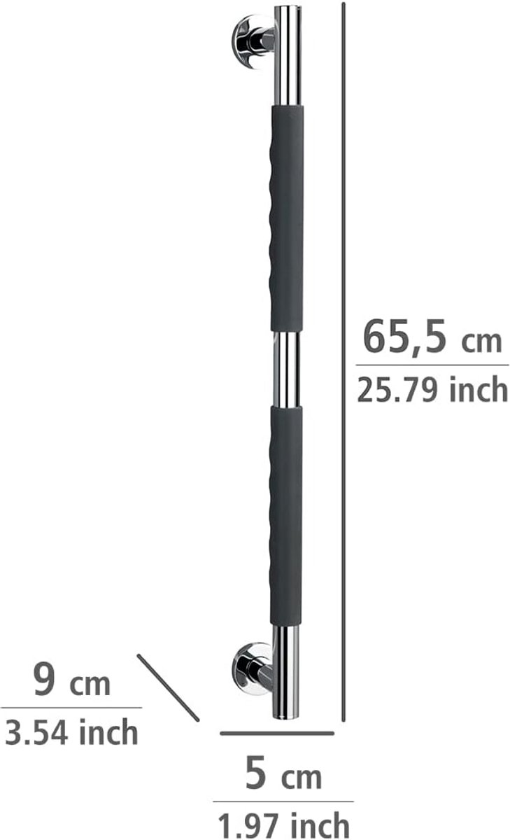 RVS Veiligheidsbeugel 65,5 cm voor Badkamer en Toilet