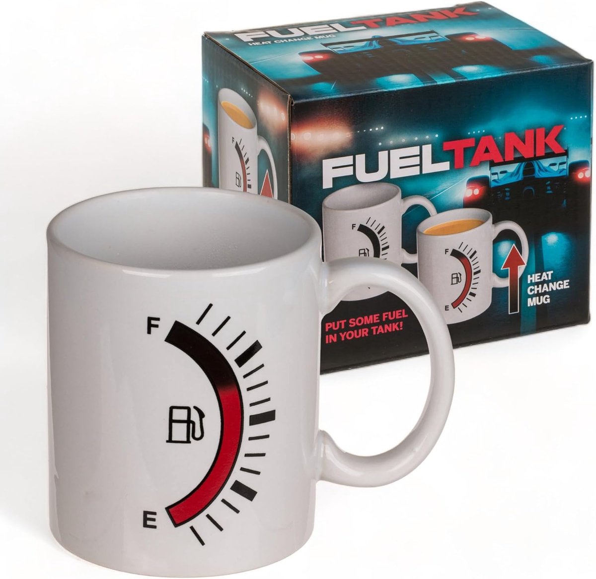 Thermokop met Temperatuuraanduiding en Groot, Handvat - 500 ml