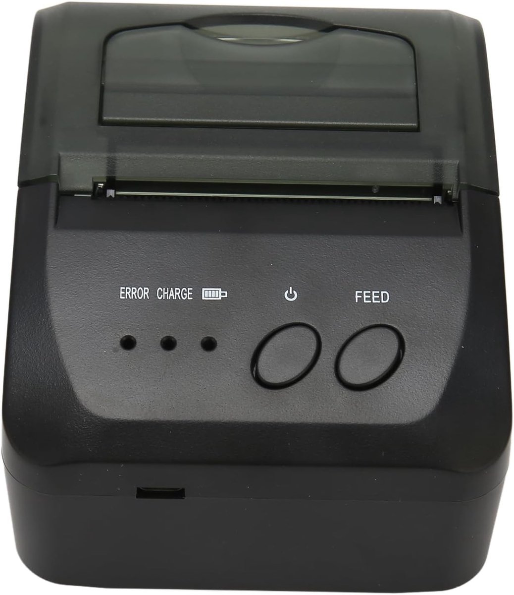 Draagbare Bluetooth Thermische Bonprinter 58mm - POS Printer voor Facturen en Kassabonnen