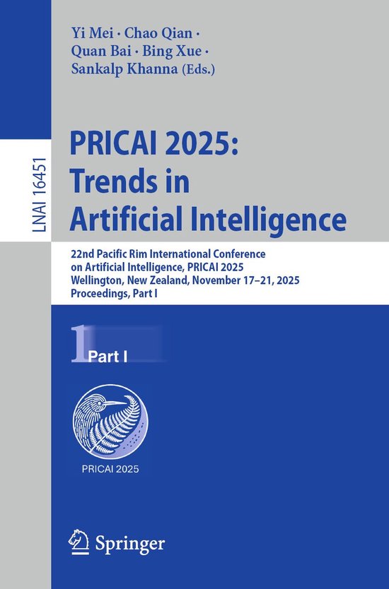Springer Nature Proceedings Computer Science 1 - PRICAI 2025 ... - cover