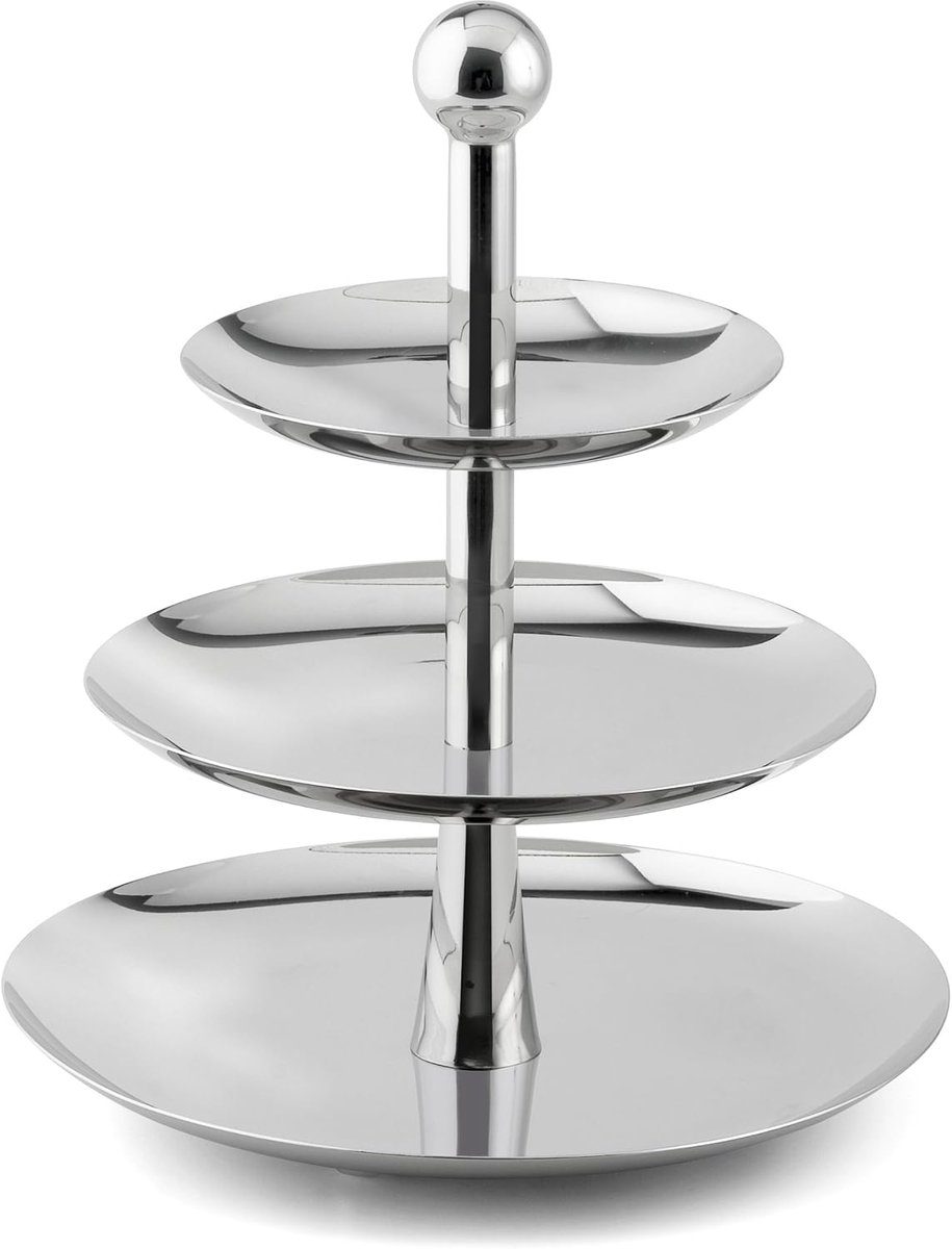 Etagère van Roestvrij Staal voor Luxe Presentatie