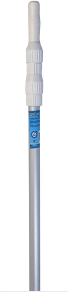 Telescoopstang Aluminium - Uittrekbare steel - Zwembad Onderhoud - 3-delig Uittrekbaar - 120-360 cm - Aluminium — afbeelding 2