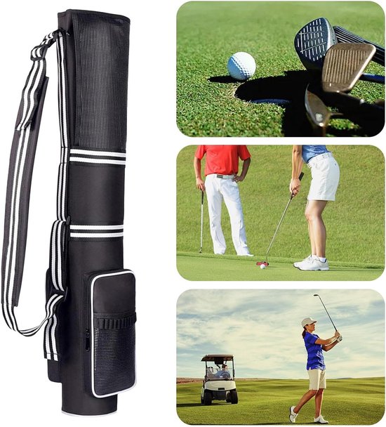 Lichtgewicht Opvouwbare Golftas met Schouderriem - Waterdicht & Compact voor Oefenen en Reizen van Merkloos — afbeelding 5