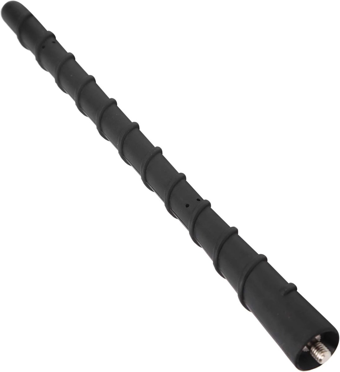 Auto Antenne - Flexibele Mast - Radio Ontvangst - Vormvast Rubber - 20cm Lengte - Zwart
