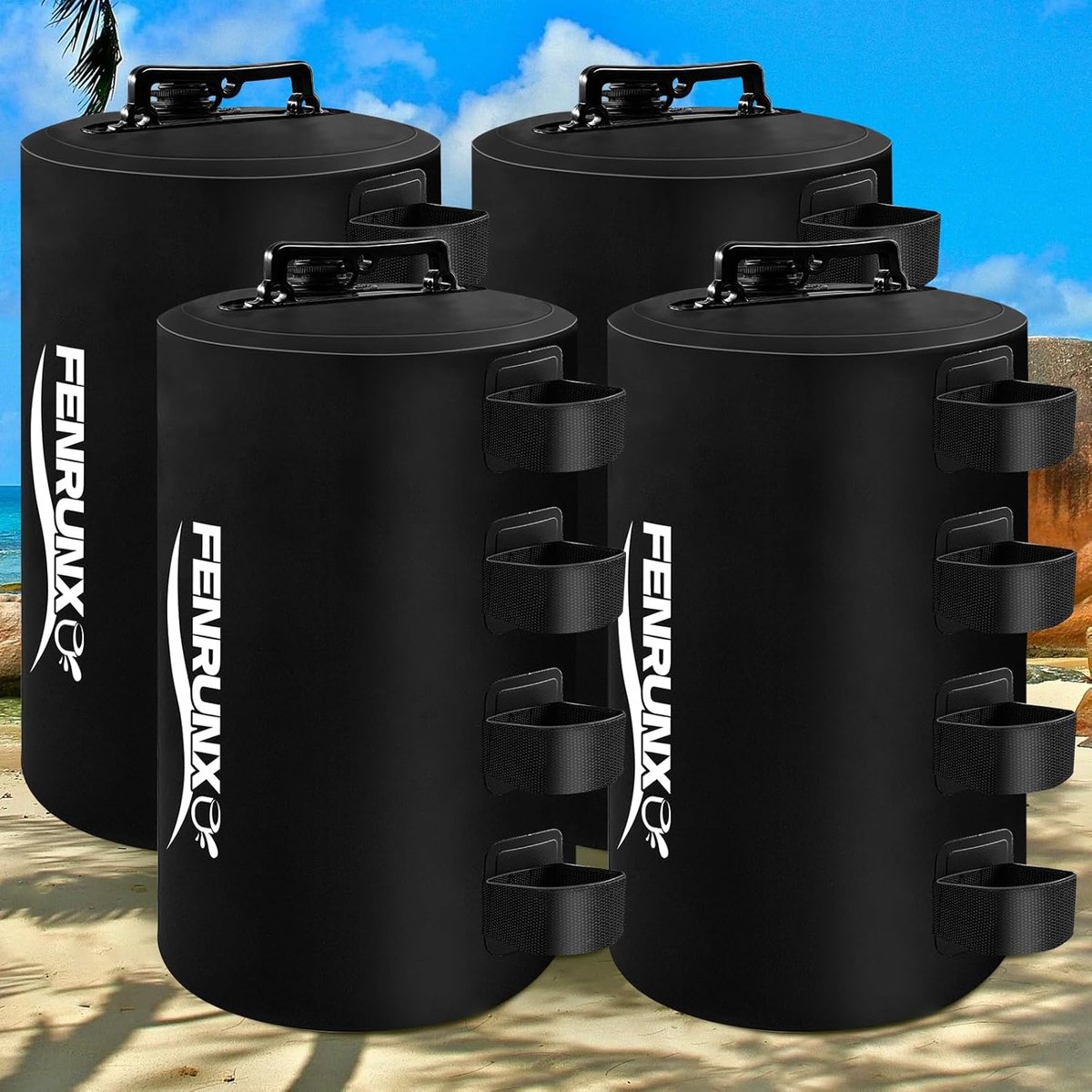 Set van 4 Zware Watergewichten voor Luifels en Pop-up Tenten