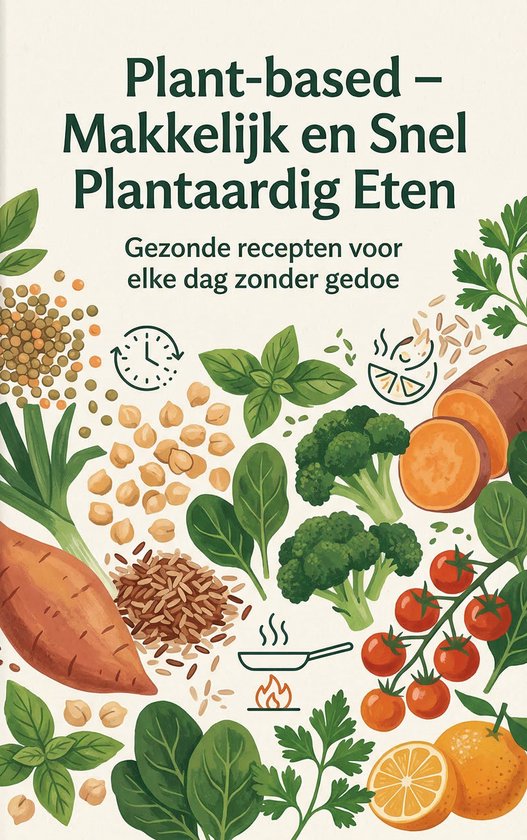 Plant-based - Makkelijk en Snel Plantaardig Eten - cover