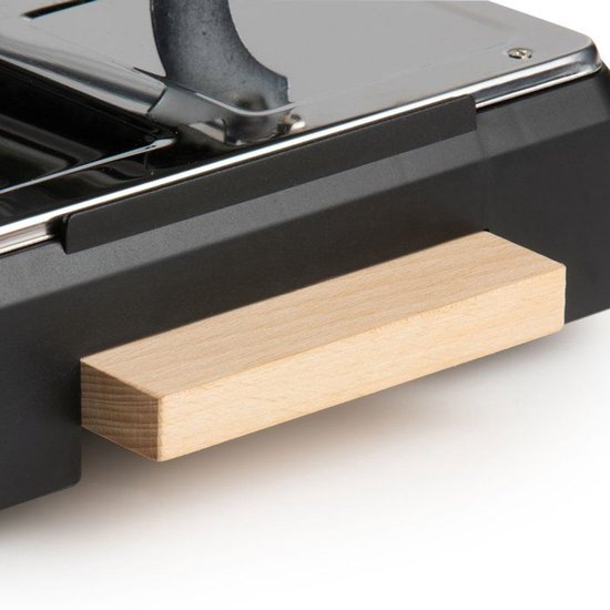 DOMO DO9294G Raclette grill - Gourmetstel 8 personen - Tafelgrill - Wooden design - 1400 W — afbeelding 2