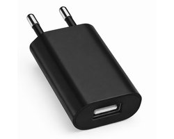 Gmedia Universal USB adapter - USB-A adapter - USB stekker - USB lader - Blokje - Universeel - Zwart