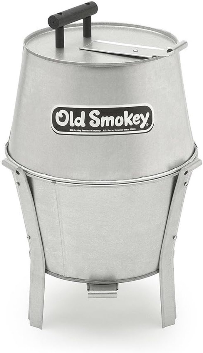 Houtskool Grill - Buiten Grill - Barbecue Avonden - Dieper Vuur - 35x35x58 cm - Zilver