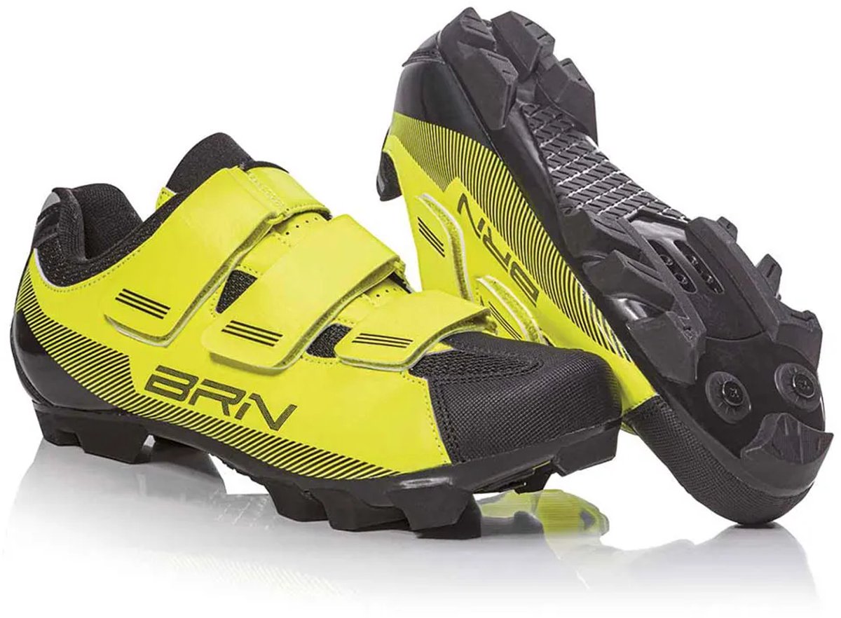 Brn 3 Straps Mtb-schoenen Geel EU 42