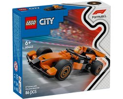 LEGO City F1 coureur met McLaren racewagen - 60442