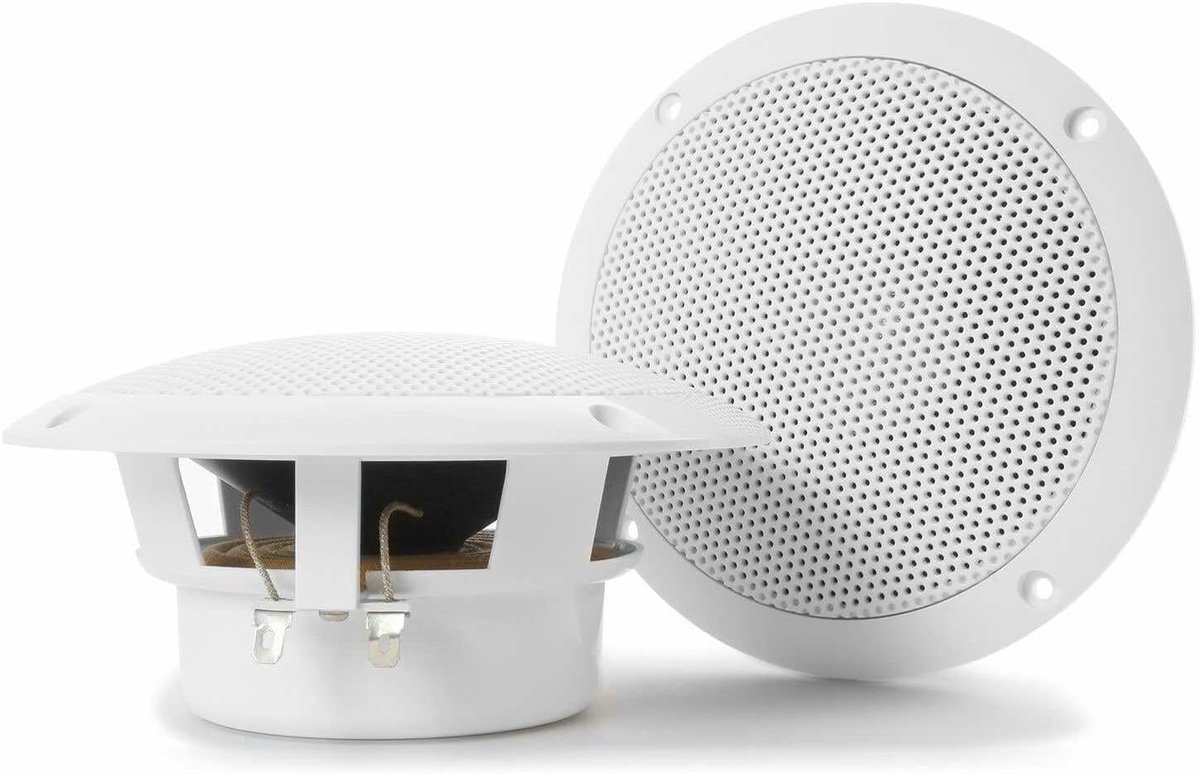 Waterbestendige 4 inch Speakerset voor Buiten en Vochtige Ruimtes - 50W
