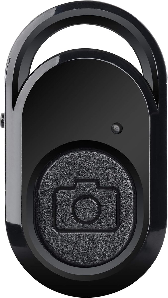 Bluetooth Afstandsbediening voor Smartphone en Tablet - Draadloze Selfies en Camerabediening