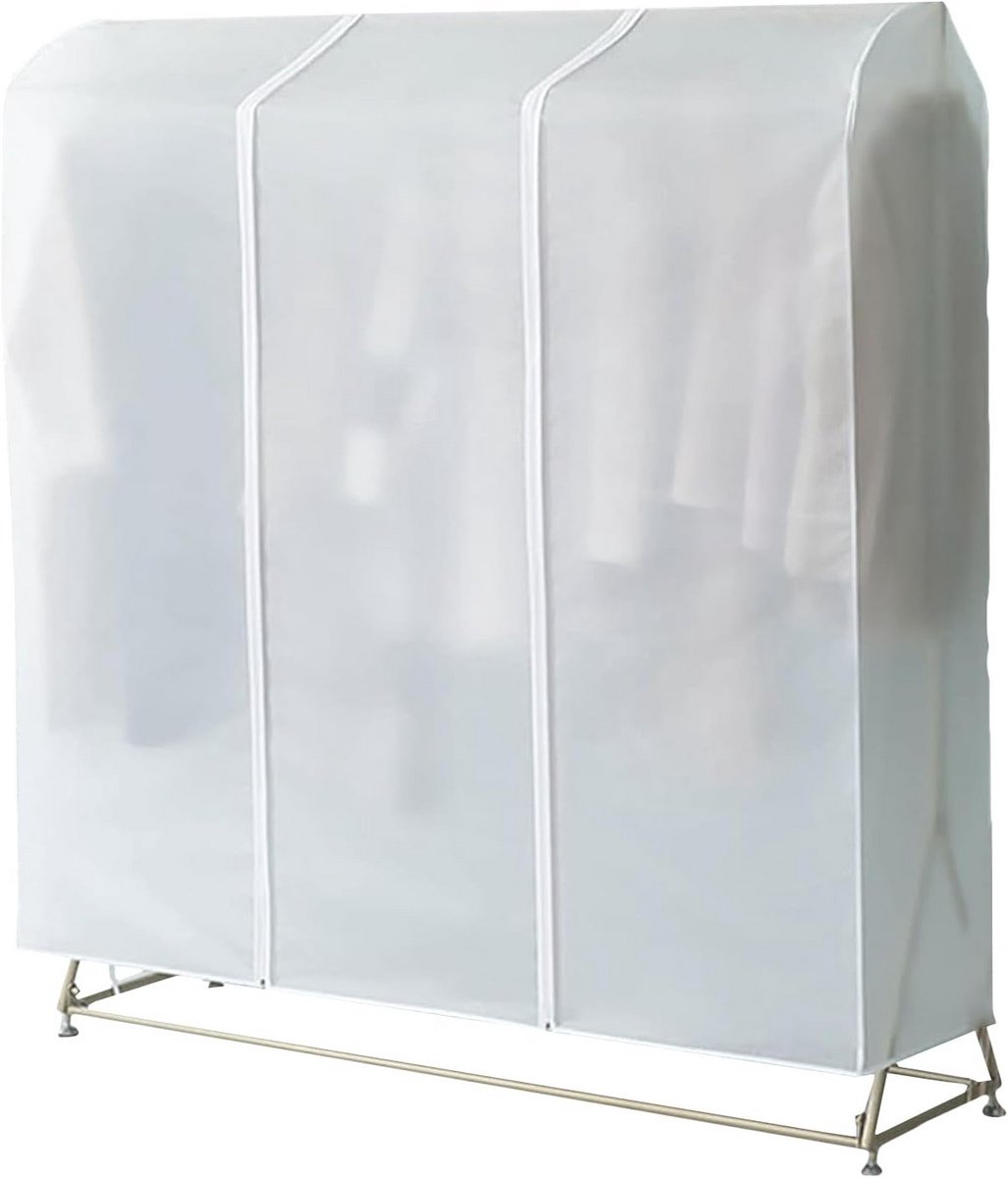 Stofhoes voor Kledingrek met Duurzame Ritssluiting - Waterdicht & Stofdicht (110x50x150 cm)