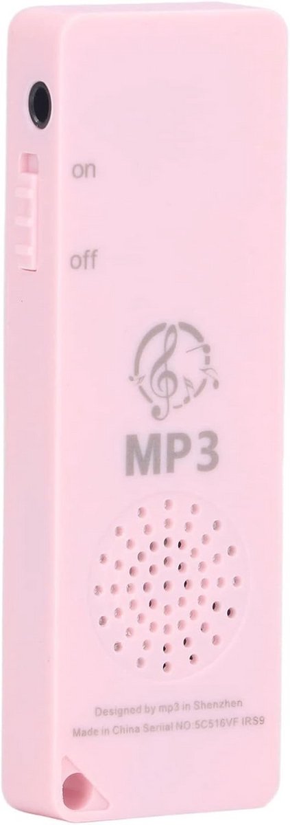 Draagbare MP3-speler voor Kinderen en Sport met Groot Geheugen