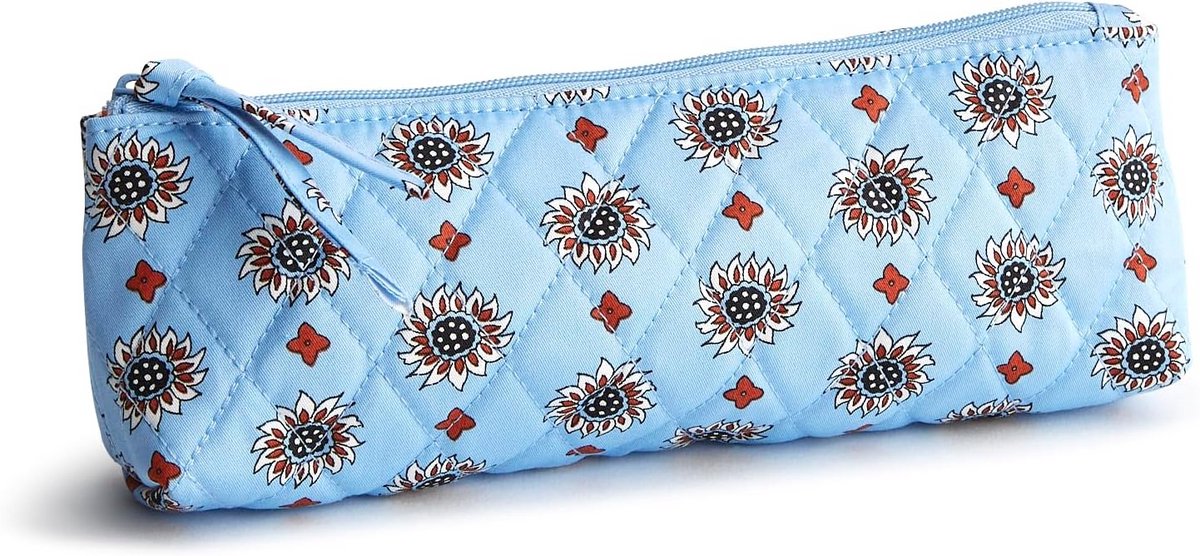 Grote Katoenen Etui met Kleurrijk Patroon voor School en Kantoor