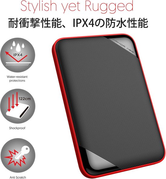 Externe Harde Schijf 4TB USB 3.0 Zwart - Veilige Opslag voor Foto's en Video's — afbeelding 5