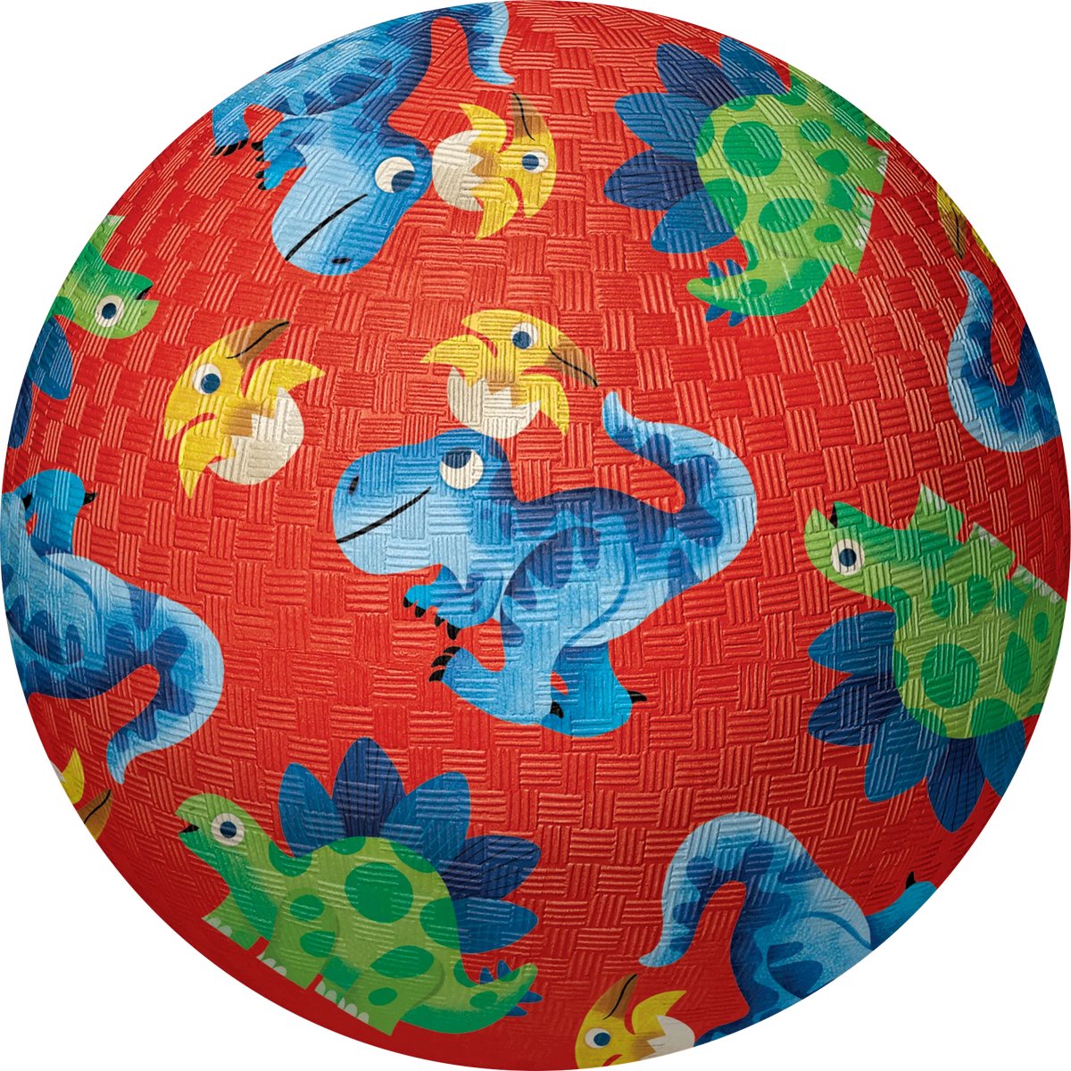 Crocodile Creek speelbal dino vrienden 13cm - speelplezier voor kinderen.
