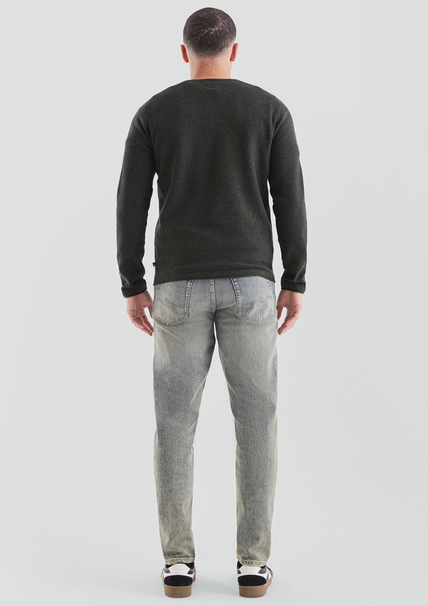 Q/S designed by - Heren pull - Maat XXL - Mannen - 99W0 GREY/BLACK - katoen — cadeau in Cadeau-ideeën - foto 3