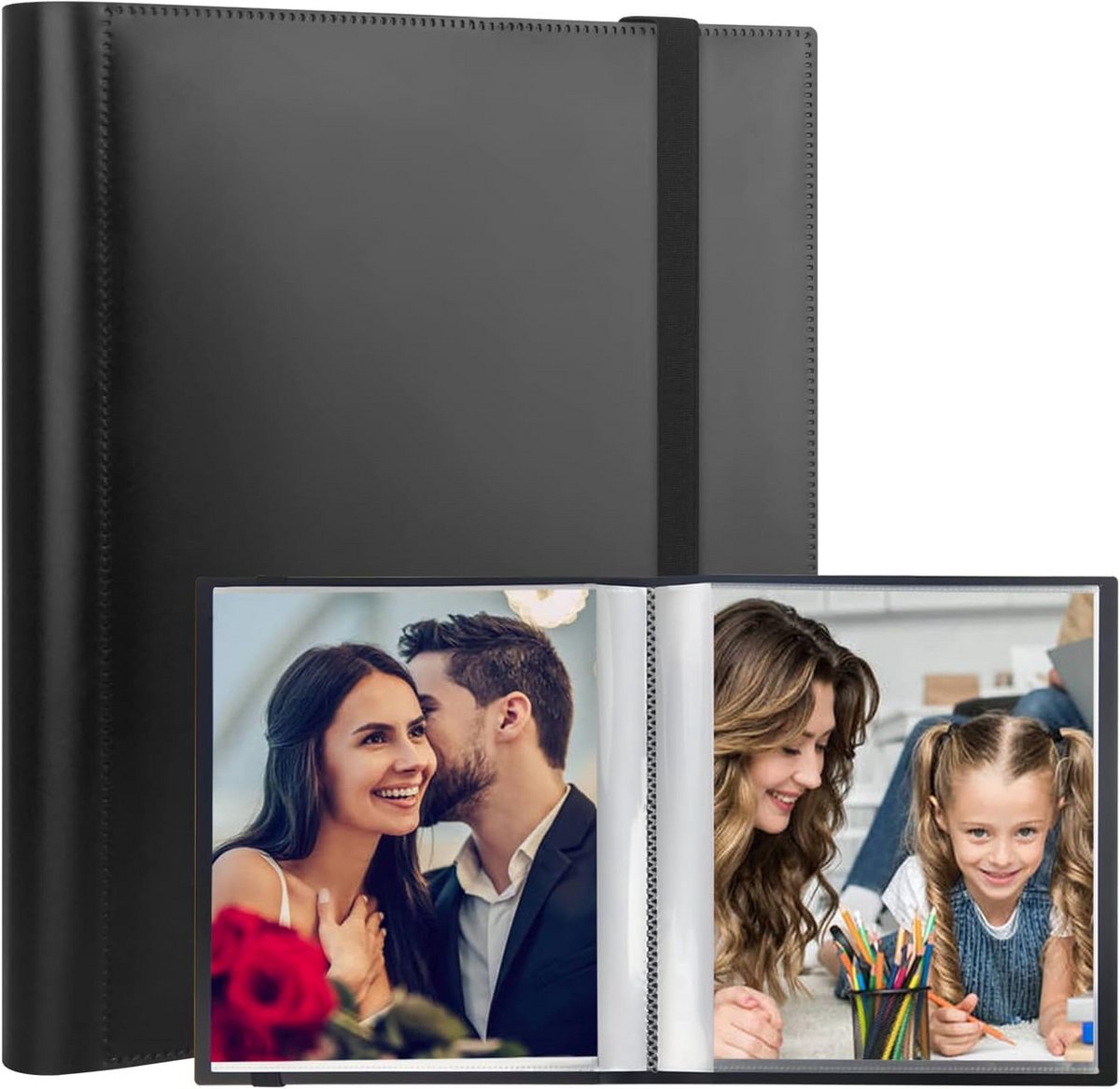 Set van 6 Fotoalbums voor 6x8 Foto's - 64 Pockets per Album