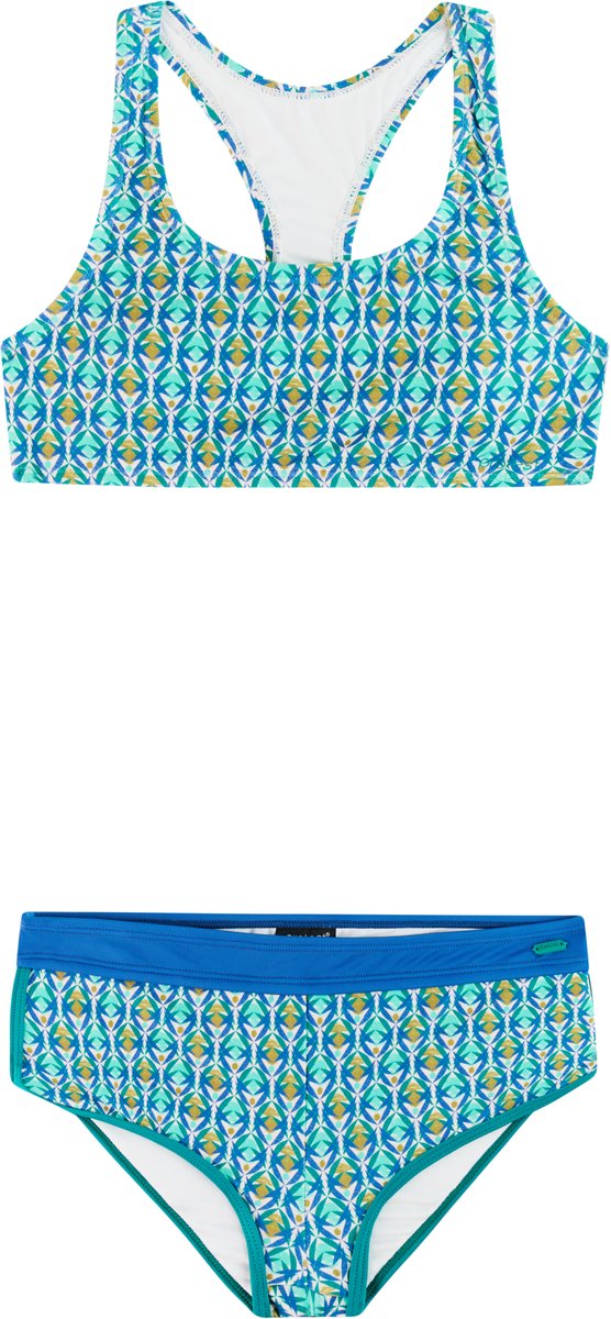 Protest PRTMelosa JR Bikini set Meisjes Normale pasvorm Uitneembare vulling Blauw